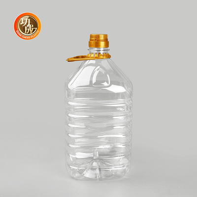 Food Grade Clear Plastic Condiment Bottles Seasonings Cylinder Packaging 1000ml-1800ml