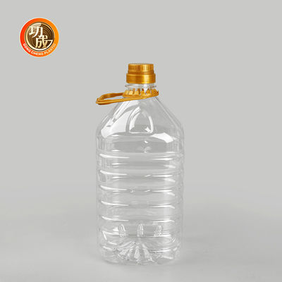 Calidad alimenticia Botellas de plástico transparente condimento Condimentos Embalaje en cilindro 1000ml-1800ml